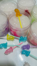Load image into Gallery viewer, Dino Lolly- Clear slime