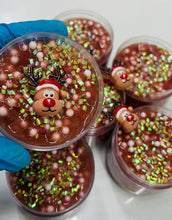 Load image into Gallery viewer, Reindeer snacks- crunchy slime- x-mas