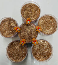 Load image into Gallery viewer, Ginger Bread Dough-  clay slime- x-mas