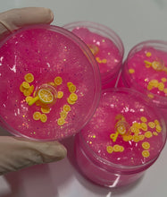 Load image into Gallery viewer, Pink Lemonade- Clear slime
