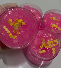 Load image into Gallery viewer, Pink Lemonade- Clear slime
