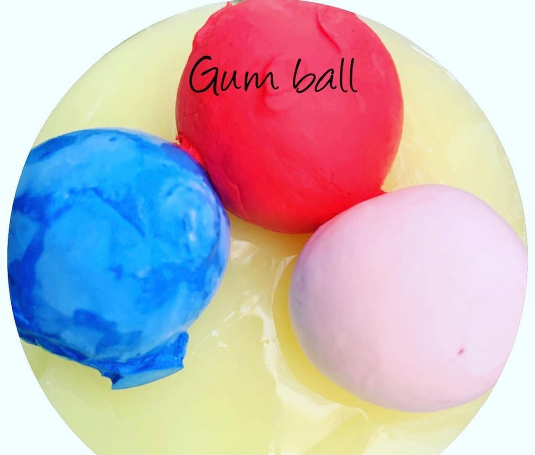 Gum balls scented basic crunchy slime