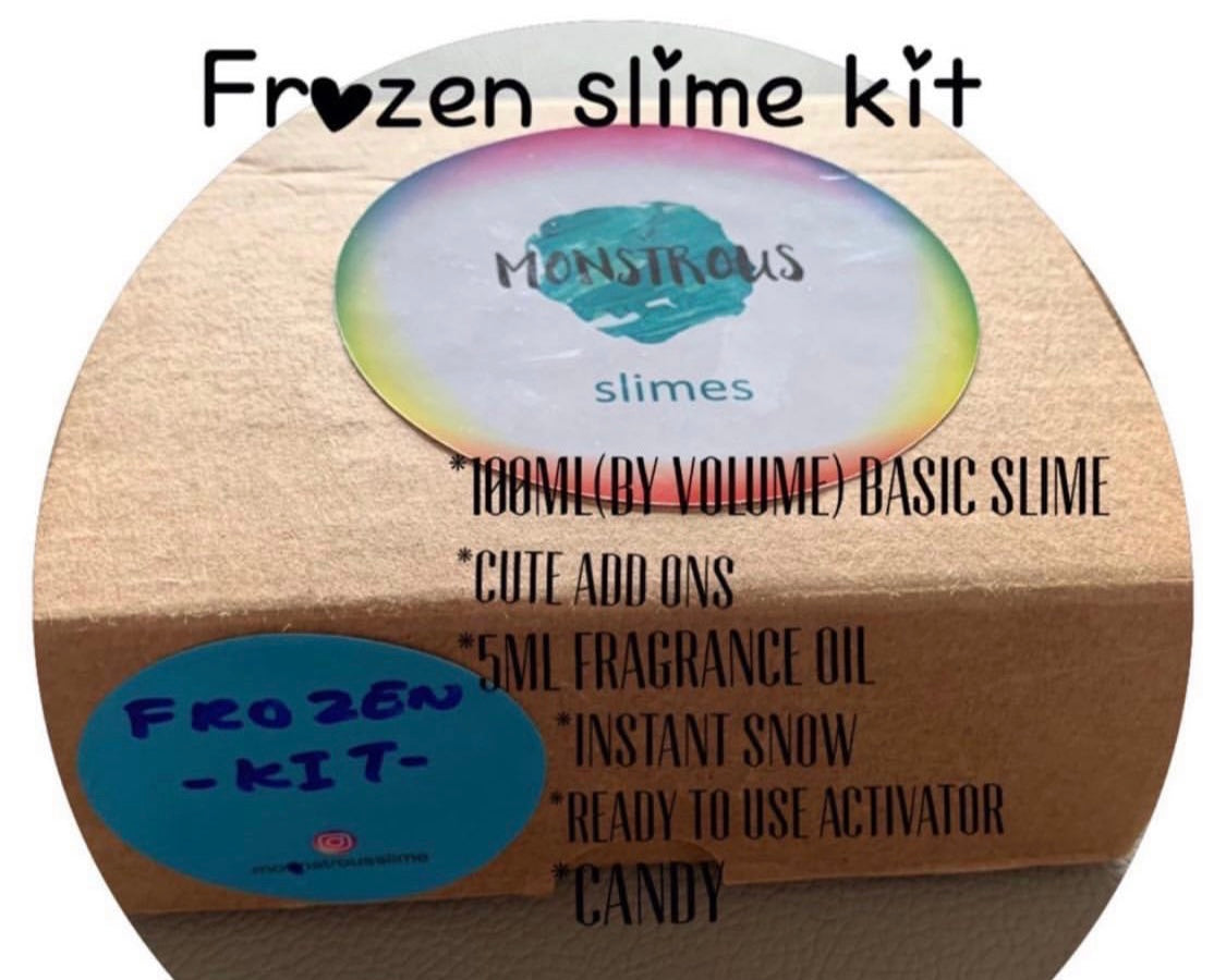frozen slime Kit Monstrous Slime