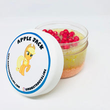 Load image into Gallery viewer, Apple Jack- my little pony - clear slime - crunchy slime
